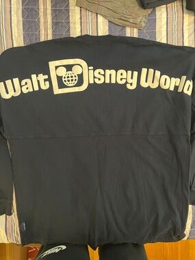 Walt Disney World Spirit Jersey Navy Blue Medium